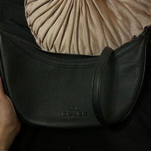 Coach Black Leather Women's Bag